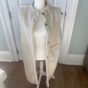 Prologue long vest - Sherpa